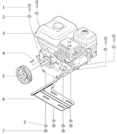 PowrTwin 12000 Plus DI Gas Convertokit Parts PowrTwin 12000 Plus DI Gas Convertokit Parts